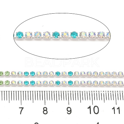 Rhinestone and Iron Cup Chain CH-A007-01H-1