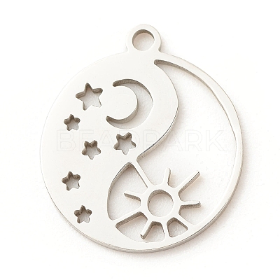 Non-Tarnish 201 Stainless Steel Pendants LS-STAS-G258-05P-1