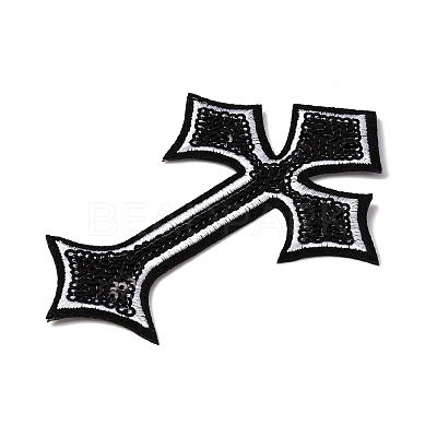 Computerized Embroidery Cloth Iron on/Sew on Patches DIY-XCP0003-86A-1