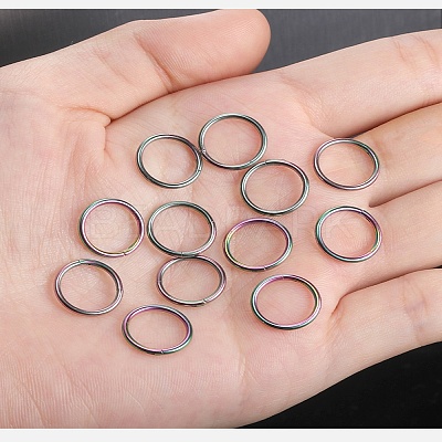 316L Surgical Stainless Steel Hoop Cartilage Earrings WGB51CA-21-1