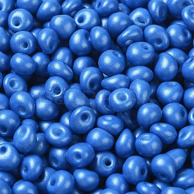 6/0 Opaque Baking Paint Glass Seed Beads X1-SEED-M012-02A-03-1