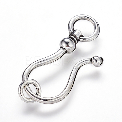 Tibetan Style S Hook Clasps LF5091Y-1