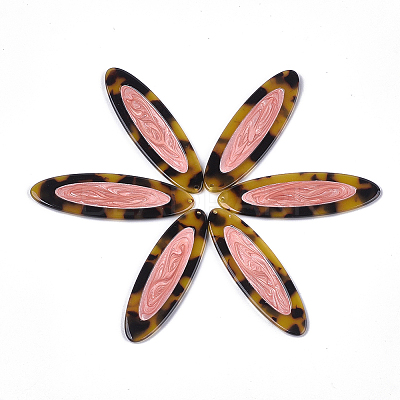 Cellulose Acetate(Resin) Big Pendants X-KY-S158-15D-1