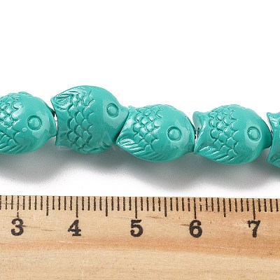 Synthetic Coral Carved Beads Strands CORA-C003-13B-01-1