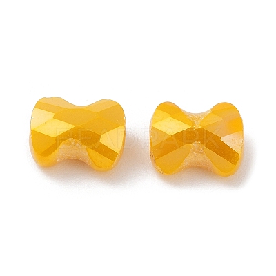 Electroplate Glass Beads GLAA-D016-16F-1