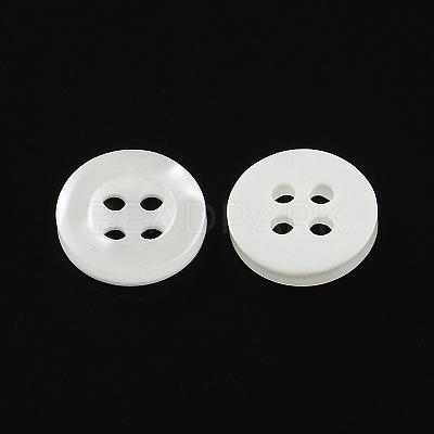 4-Hole Plastic Buttons BUTT-R034-039-1