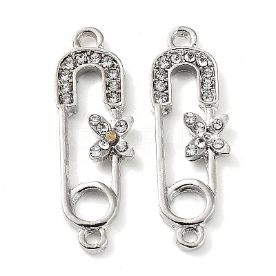 Alloy with Rhinestone Pendants FIND-B028-07P-1
