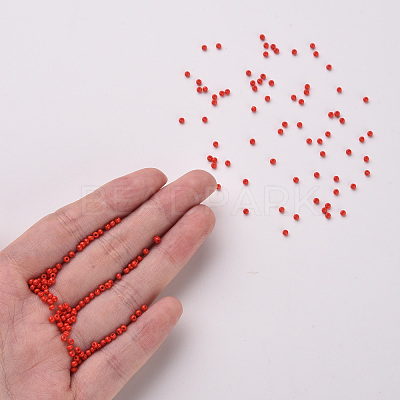11/0 FGB Grade A Baking Paint Glass Seed Beads X-SEED-N001-A-1007-1
