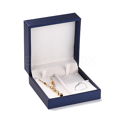 PU Leather Jewelry Box CON-C012-05A-1