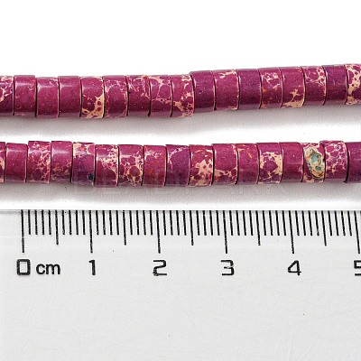 Synthetic Imperial Jasper Dyed Beads Strands G-D077-D01-01C-1