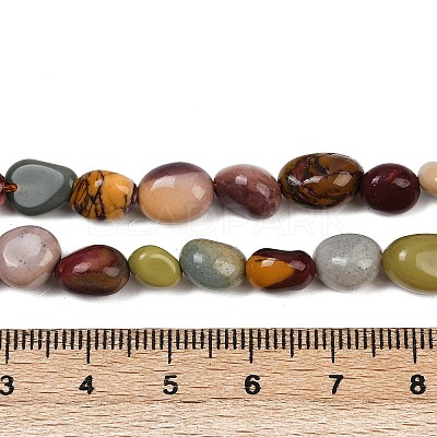 Natural Alashan Agate Beads Strands G-Q060-D19-01-1