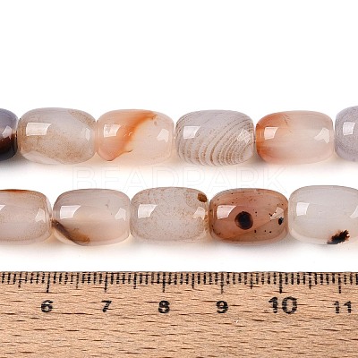 Natural Red Agate Beads Strands G-T144-44F-1