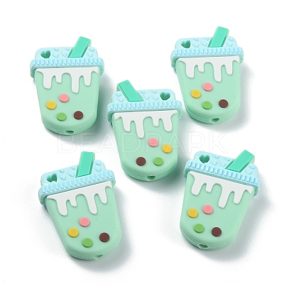Food Grade Eco-Friendly Silicone Beads SIL-WH0010-06A-1
