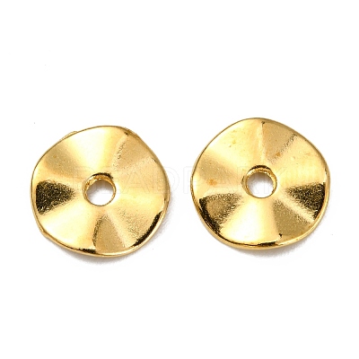 Tibetan Style Alloy Wavy Spacer Beads K0NWF011-1
