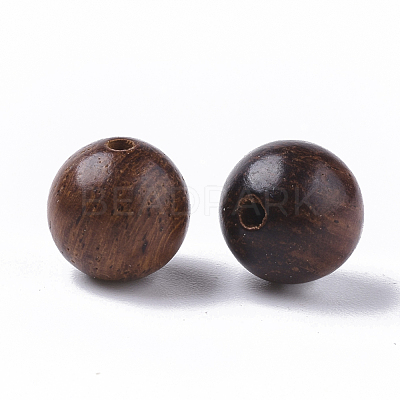 Natural Wood Beads WOOD-S666-8mm-04-1