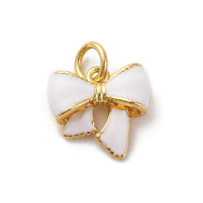 Brass Enamel Charms KK-Q098-27G-A-1
