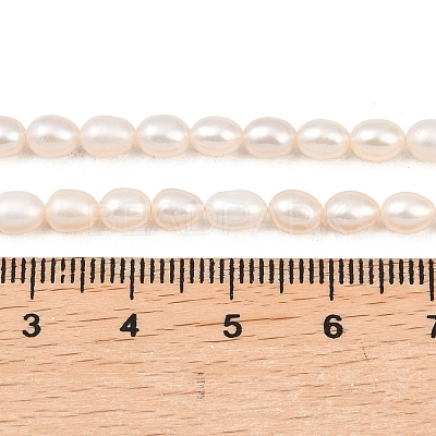 Natural Cultured Freshwater Pearl Beads Strands PEAR-F020-26A-1