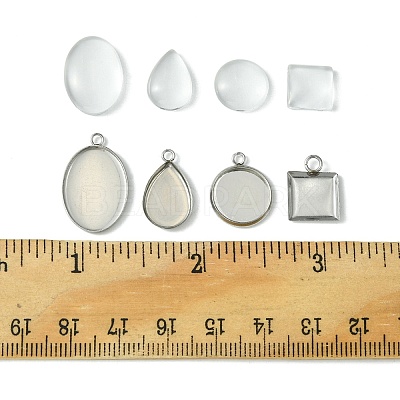 DIY Blank Pendant Making Kit DIY-FS0005-50-1
