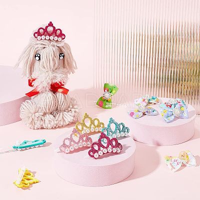 Pet's Hair Accessories Kits AJEW-CA0003-26-1