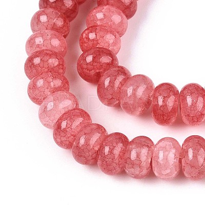 Glass Beads Strands X-GLAA-N059-5x8mm-23-1