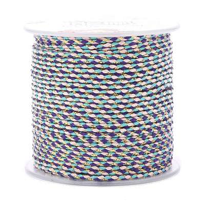 4-Ply Polycotton Cord with Metallic Thread OCOR-Z003-C07-1