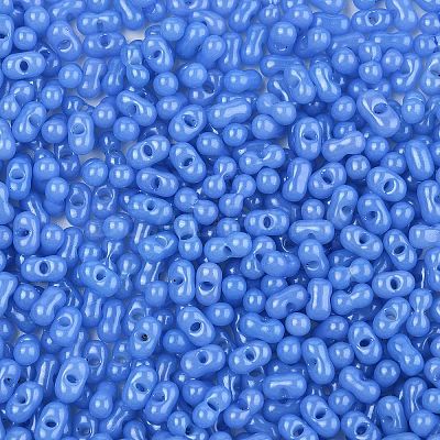 Baking Paint Glass Seed Beads SEED-L011-09A-05-1