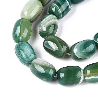 Natural Agate Beads Strands G-N356-02A-04-1