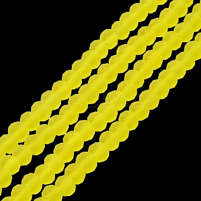 Transparent Glass Beads Strands LS-EGLA-A044-T3mm-MD29-1