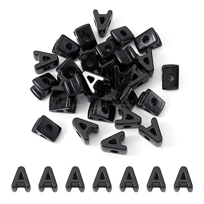 Acrylic European Beads OACR-TAC0013-14A-1