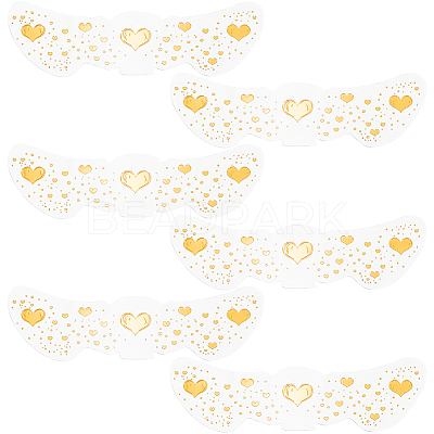 10Pcs Transfer Sticker Proof Removable Temporary Tattoos Stickers DIY-SP0003-65A-06-1