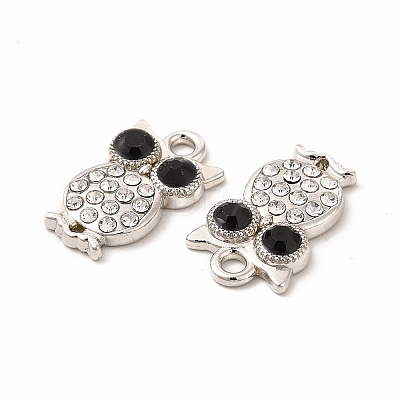 Alloy Rhinestone Charms PALLOY-I217-29P-1