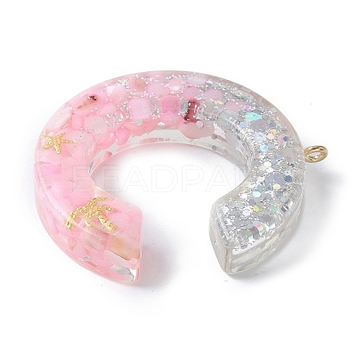 Resin Pendants RESI-B029-01P-C-1