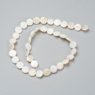 Natural Freshwater Shell Beads X-BSHE-I011-01D-02-1