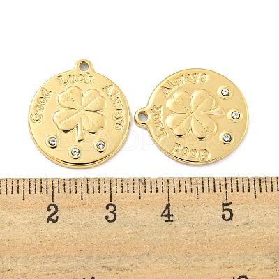 PVD Vacuum Plating 304 Stainless Steel Pendants STAS-L278-029G-1