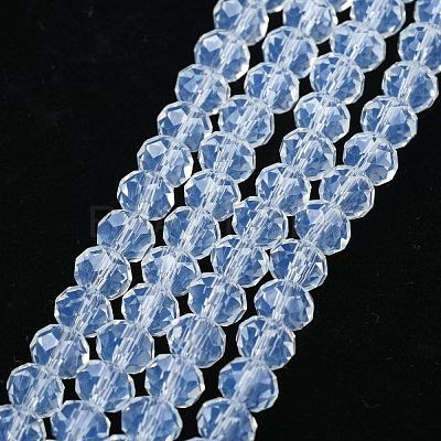 Glass Beads Strands EGLA-A034-J6mm-D06-1