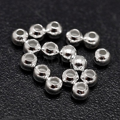 925 Sterling Silver Beads STER-F012-01J-1
