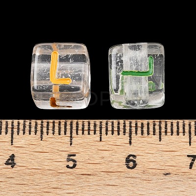 Acrylic European Beads MACR-I042-01L-1