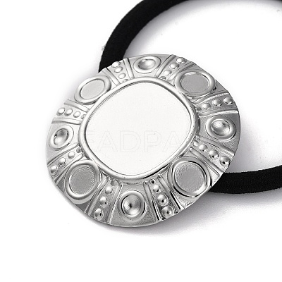 304 Stainless Steel Hair Ties OHAR-G017-02P-1