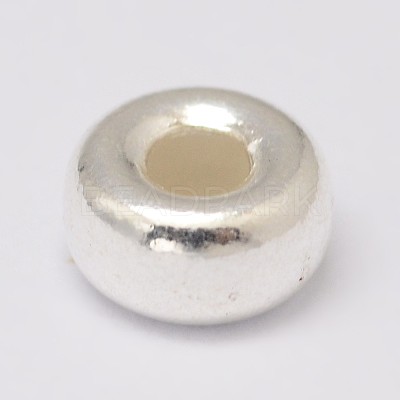 925 Sterling Silver Spacer Beads X-STER-L063-08A-S-1