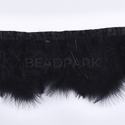 Turkey Feather Fringe Trimming FIND-T037-03A-1