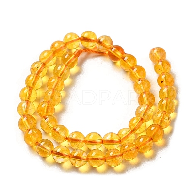 Natural Quartz Crystal Beads Strands G-C076-4mm-6-1