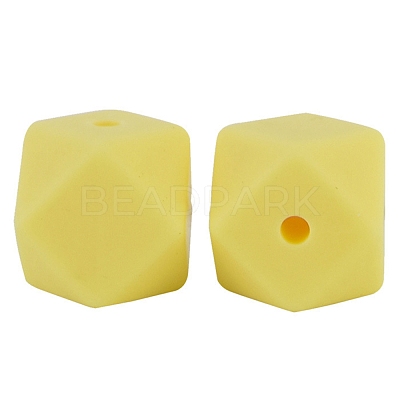 Octagon Food Grade Silicone Beads PW-WG43860-32-1