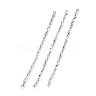 304 Stainless Steel Cable Chains CHS-WH0007-01B-P-1