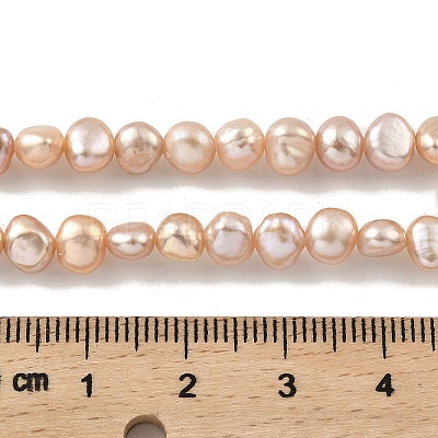 Natural Cultured Freshwater Pearl Beads Strands PEAR-A006-03F-1