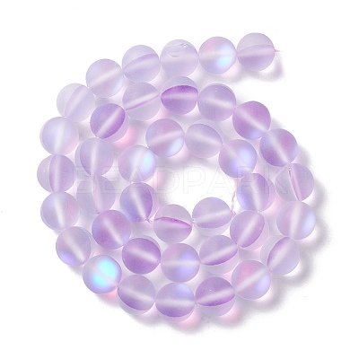 Synthetic Moonstone Beads Strands G-E573-01C-03-1