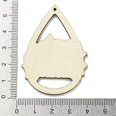 Wood Pendants WOOD-M012-01A-1