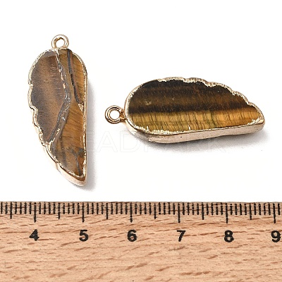 Natural Tiger Eye Pendants GG-CBA7DA4-01G-C-1