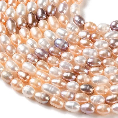 Natural Cultured Freshwater Pearl Beads Strands PA-CBABE82-01B-1