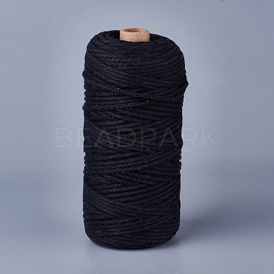Macrame Cotton Cord OCOR-WH0034-A-02-1