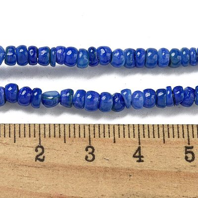 Dyed Natural Freshwater Shell Beads Strands BSHE-G039-07J-1